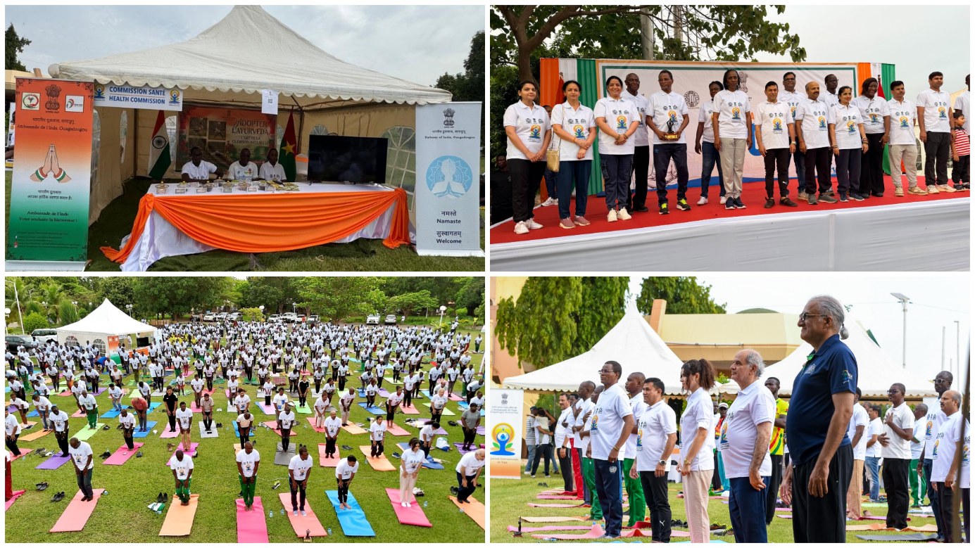 On 21 June 2026: Celebration of International Day of Yoga 2026.