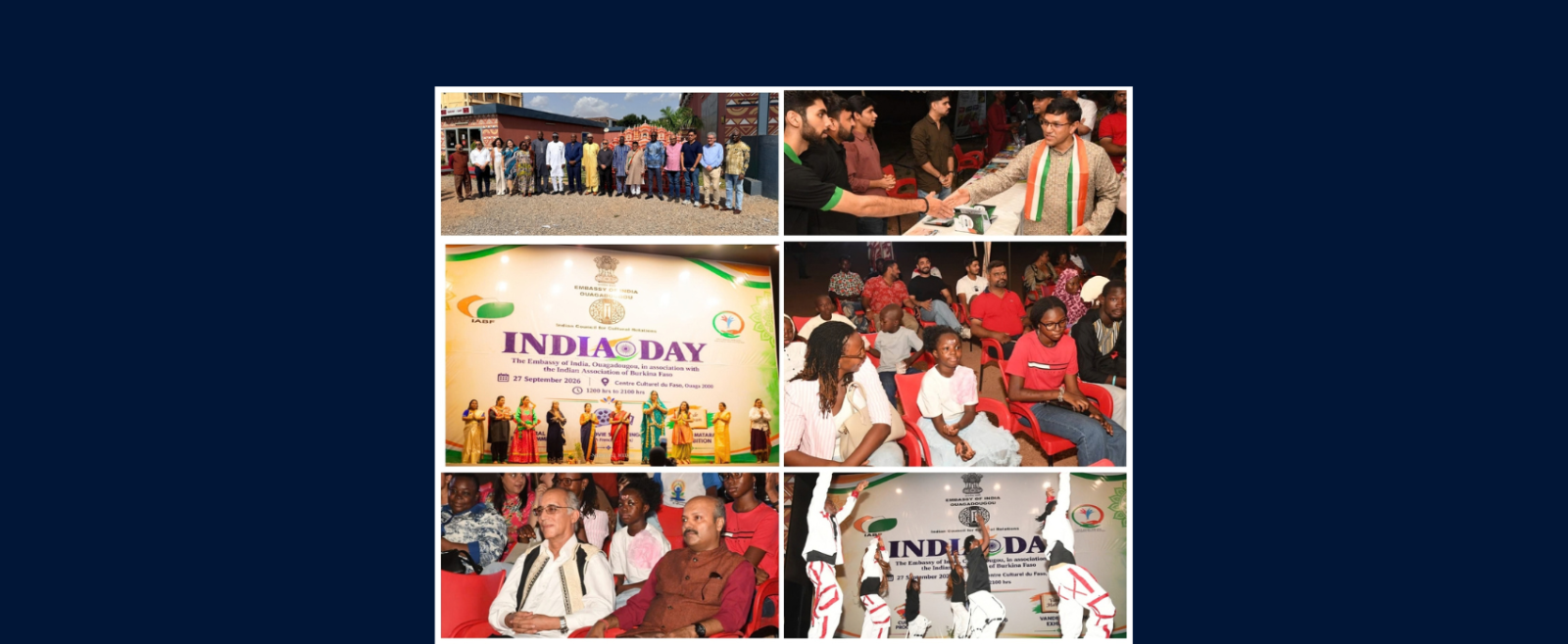 Celebration of India Day 2026 on 27 September 2026