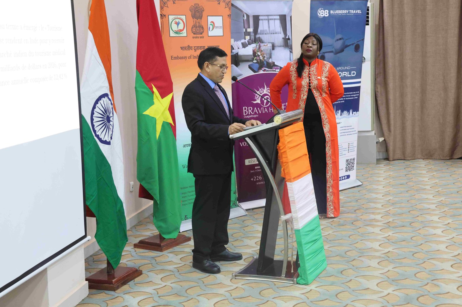 Incredible India event organized by Embassy of India in Ouagadougou