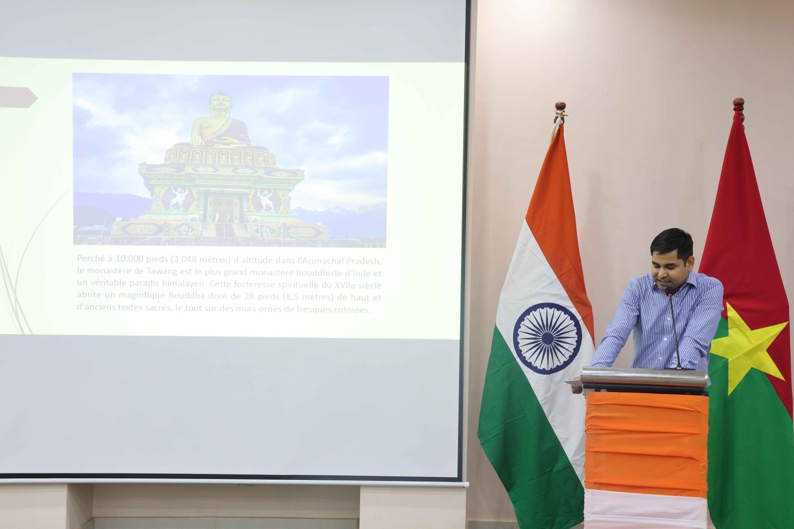 Incredible India event organized by Embassy of India in Ouagadougou