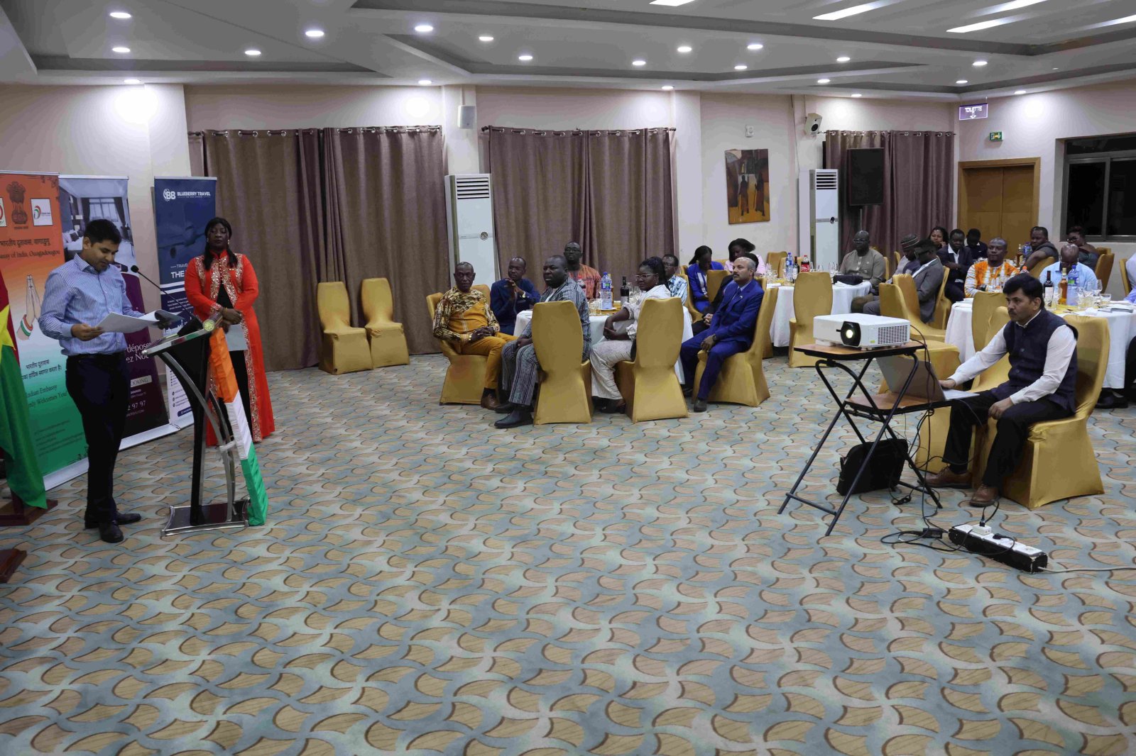 Incredible India event organized by Embassy of India in Ouagadougou