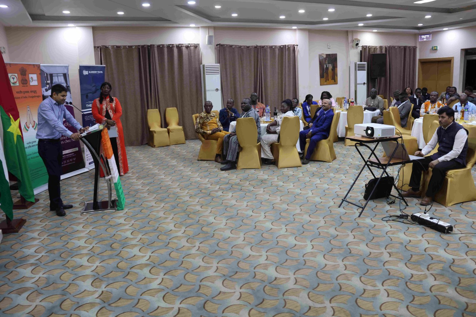 Incredible India event organized by Embassy of India in Ouagadougou