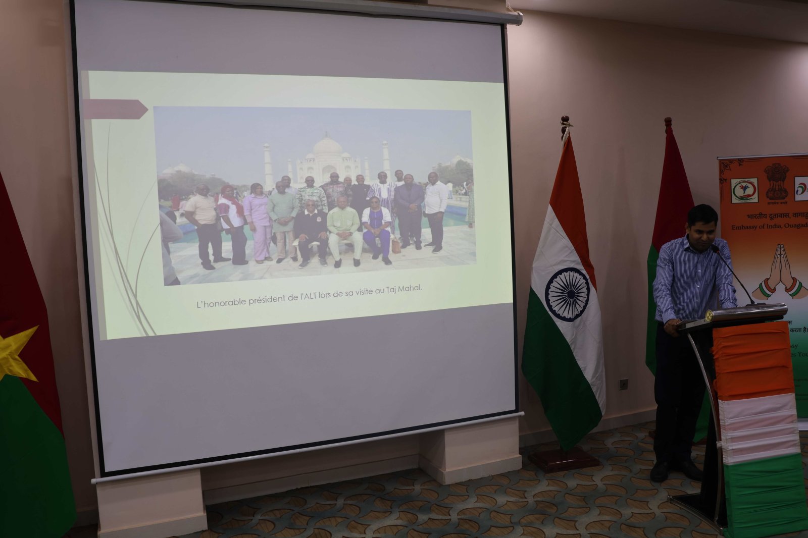 Incredible India event organized by Embassy of India in Ouagadougou