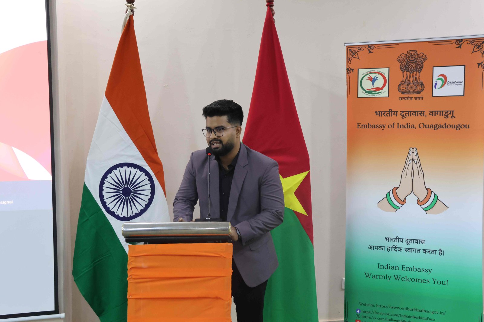 Incredible India event organized by Embassy of India in Ouagadougou