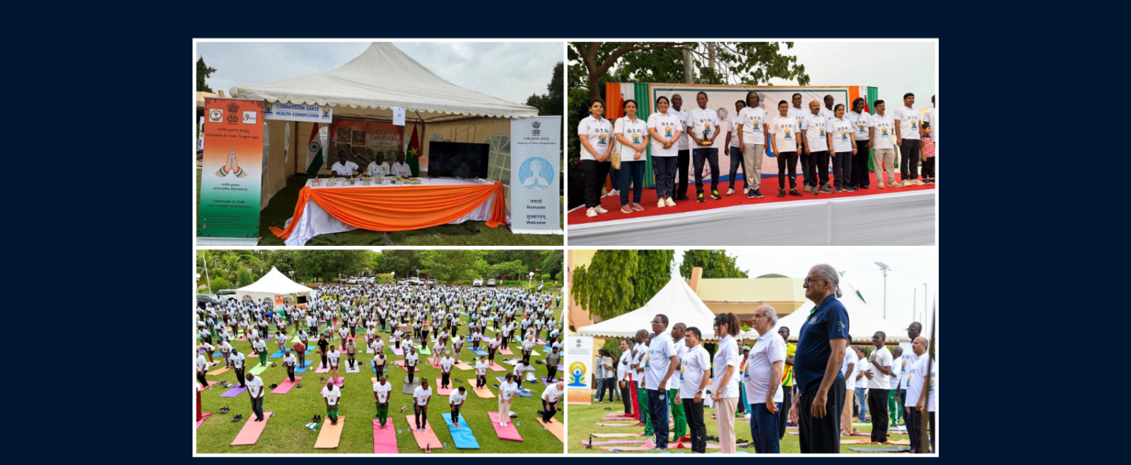 On 21 June 2026: Celebration of International Day of Yoga 2026.