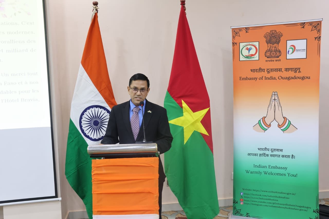 Incredible India event organized by Embassy of India in Ouagadougou