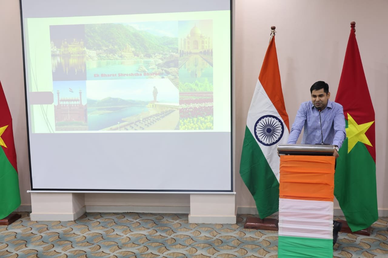Incredible India event organized by Embassy of India in Ouagadougou