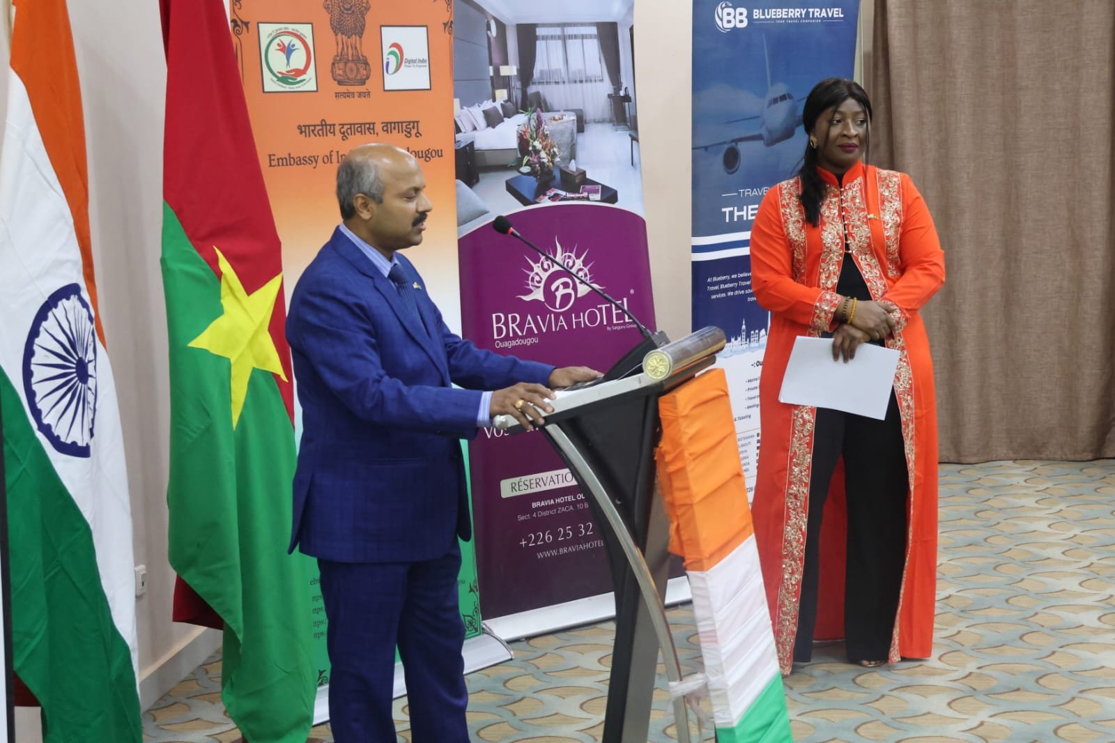 Incredible India event organized by Embassy of India in Ouagadougou
