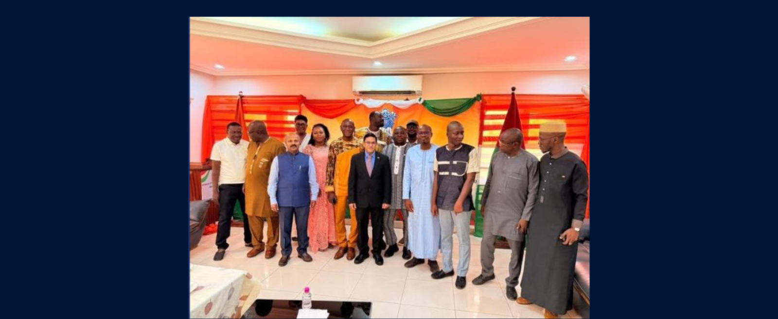 28 March,2026 - Ambassador met Mr. M. Ibrahima GNANKINE, Permanent Secretary, Presidency of Faso who is leading a 20 member Burkinabe Business delegation to India to explore business opportunities in multi-sectors.