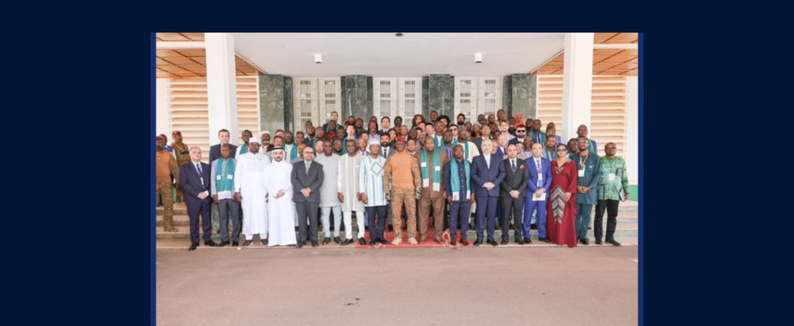 President of Burkina Faso received Indian CII Investor Delegation at Koulouba Palace.