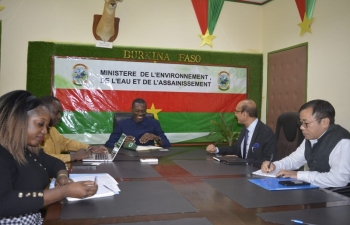 Meeting with Environment Minister on 15.01.2024