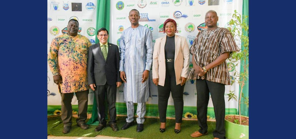Ambassador Om Prakash Meena called on Minister of Environment, Water and Sanitation, Government of Burkina Faso, H.E. Mr. Roger Baro on July 10, 2025