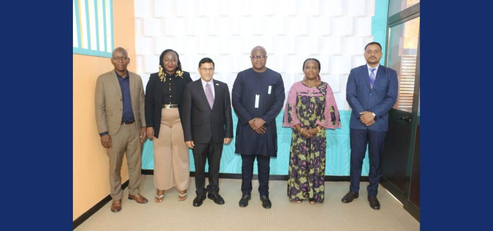 Ambassador Om Prakash Meena paid a courtesy call on His Excellency Dr. Robert Lucien Jean-Claude Kargougou, Minister of Health and Public Hygiene, Burkina Faso on June 10, 2025