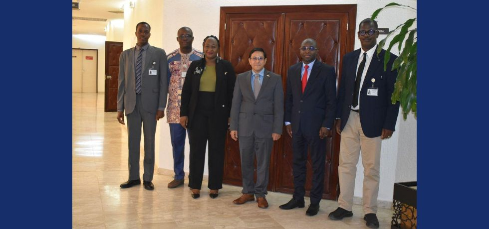 Ambassador Om Prakash Meena called on Mr. Armand BADIEL, National Director, Central Bank of West African States (BCEAO) on May 30, 2025