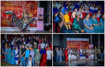 As part of the commemoration of the 150th Anniversary of Vandemataram, a cultural evening was organized by the Indian Association of Burkina Faso in collaboration with Embassy of India, Ouagadougou. 