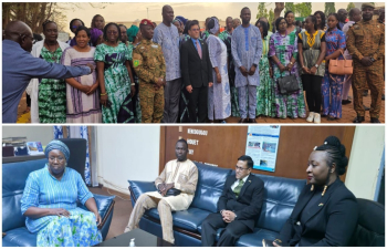 Ambassador’s meeting with Director General of SOFITEX, during his visit to Bobo- Dialossou from February, 2-3, 2026.